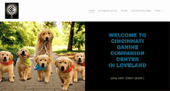 Desktop Screenshot of cincinnaticanine.com