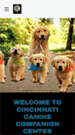 Mobile Screenshot of cincinnaticanine.com